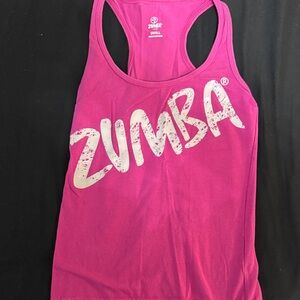 Zumba Fitness Vibrant Pink Tank Top